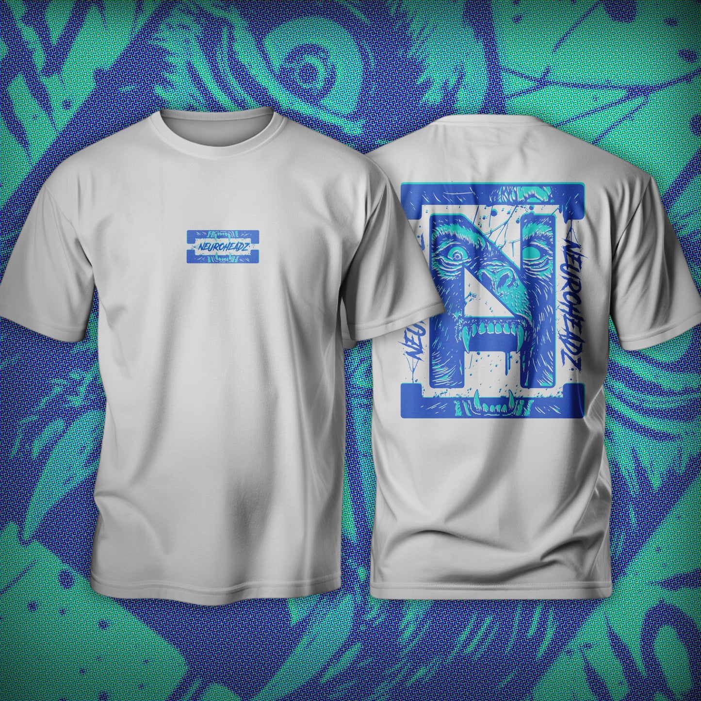 Neuroheadz 'Psycho monkey' tee