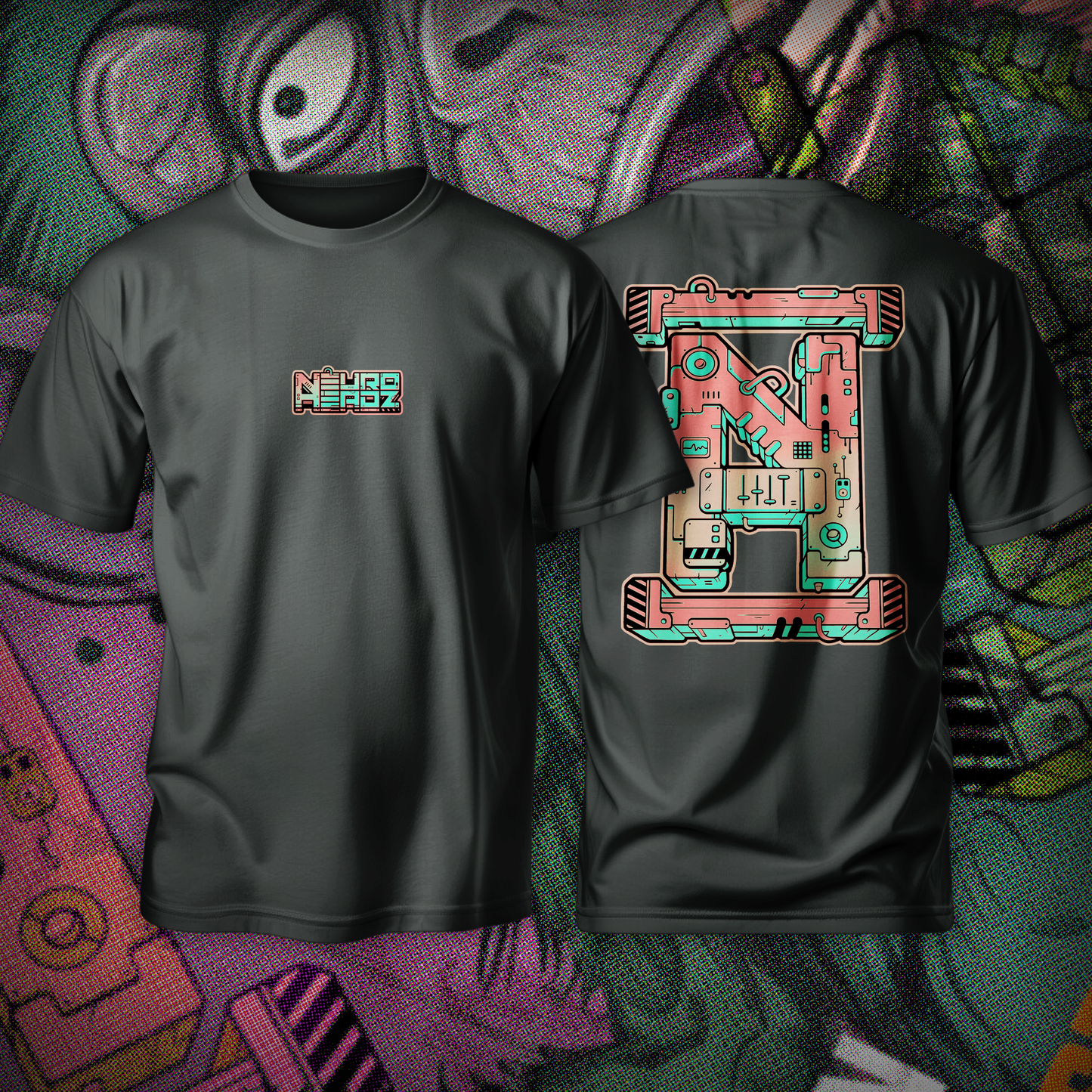 Neuroheadz 'Mixer' tee