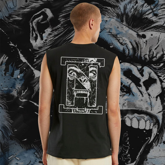 Psycho Monkey Sleeveless Tee