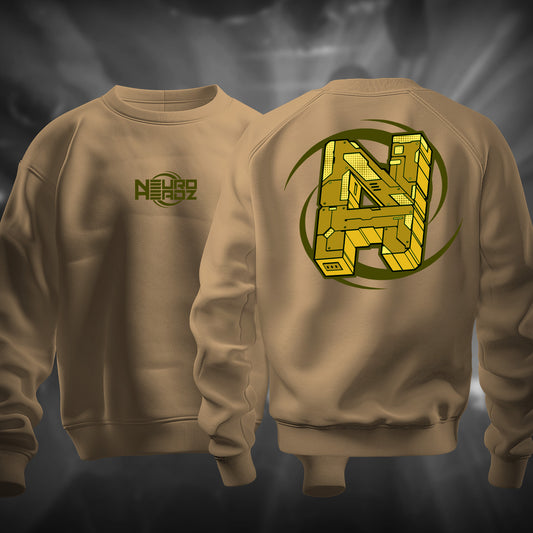 Neuroheadz 'Spiral' Sweater - OVERSIZE Vintage style