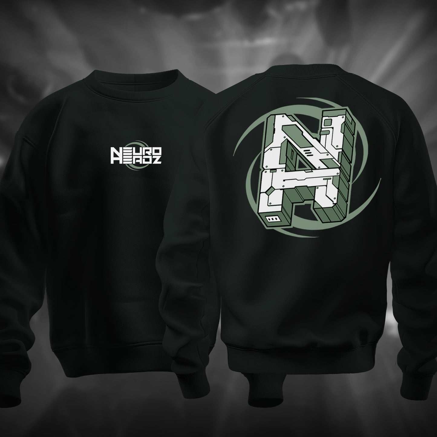 Neuroheadz 'Spiral' Sweater - OVERSIZE Vintage style